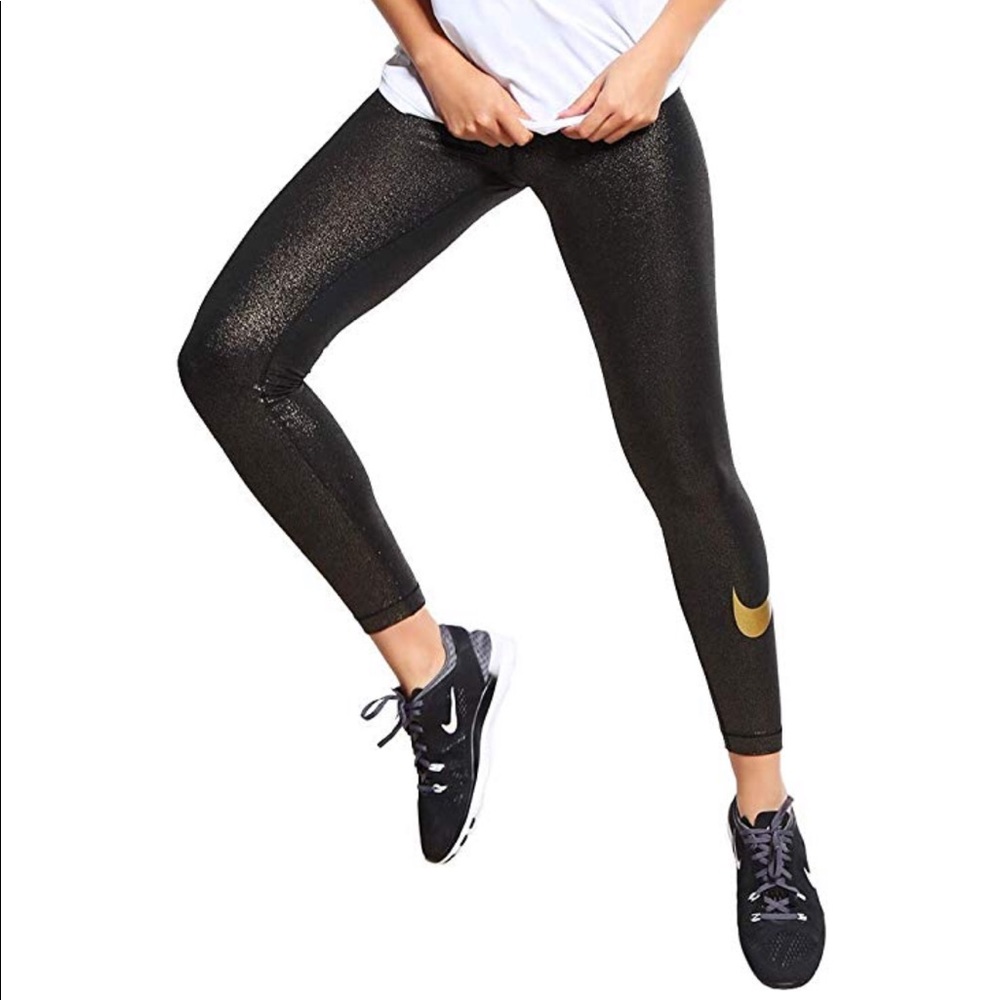 Nike sparkle training pants